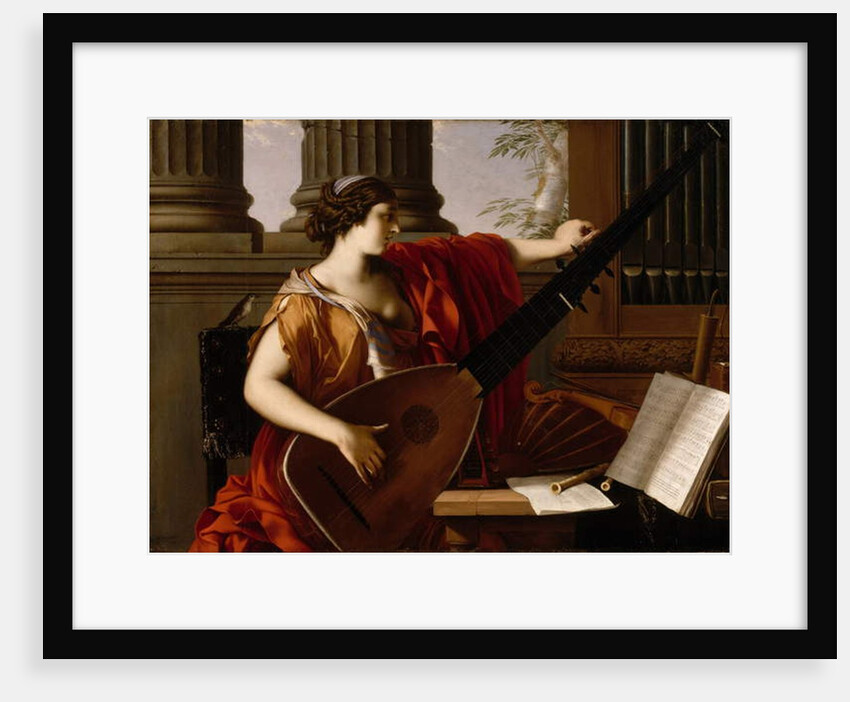 Allegory of Music, 1649 by Laurent de La Hire or La Hyre