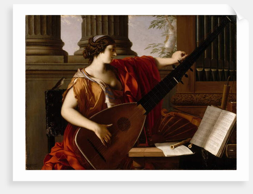 Allegory of Music, 1649 by Laurent de La Hire or La Hyre