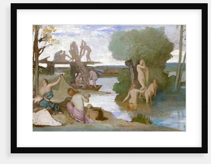 The River, c.1864 by Pierre Puvis de Chavannes