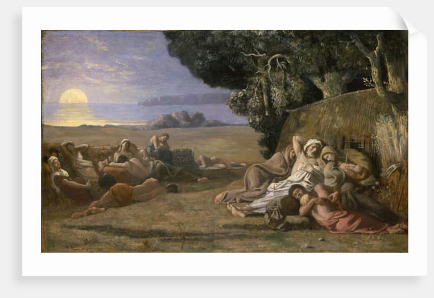 Sleep, c.1867-70 by Pierre Puvis de Chavannes