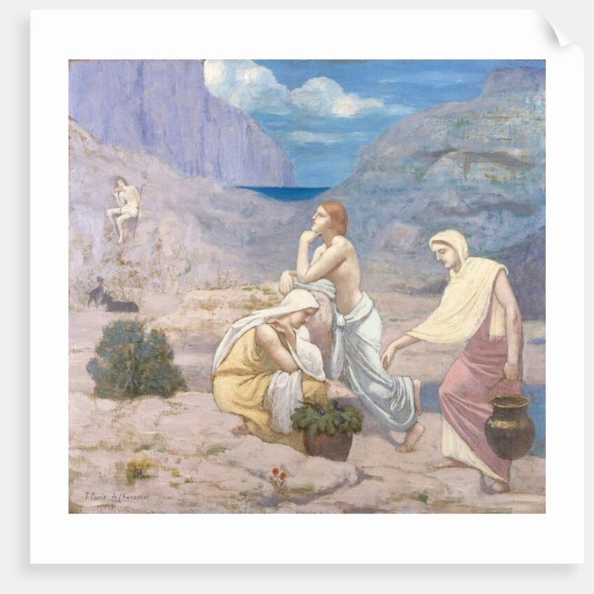 The Shepherd's Song, 1891 by Pierre Puvis de Chavannes