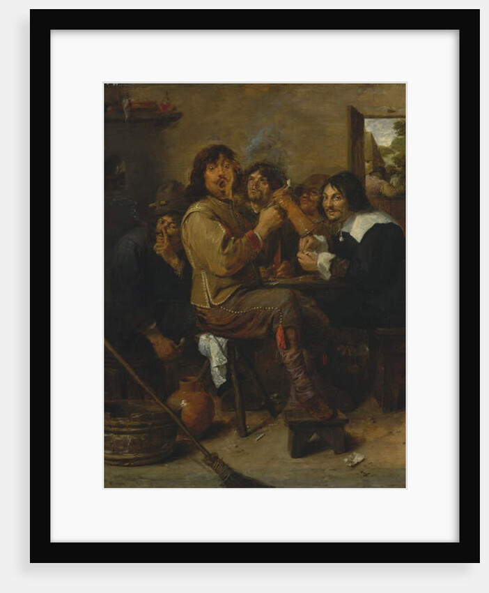 The Smokers, c.1636 by Adriaen Brouwer
