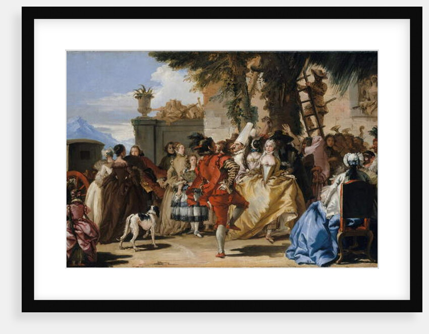 A Dance in the Country, c.1755 by Giandomenico (1727-1804) Tiepolo
