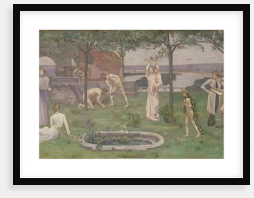 Inter Artes et Naturam, c.1890-95 by Pierre Puvis de Chavannes