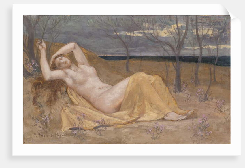 Tamaris, c.1886-87 by Pierre Puvis de Chavannes