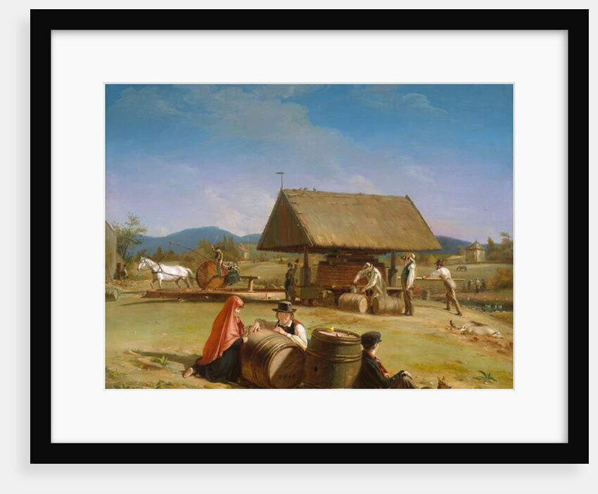 Cider Making, 1840-41 by William Sidney Mount