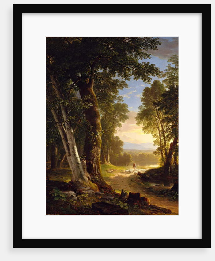 The Beeches, 1845 by Asher Brown Durand