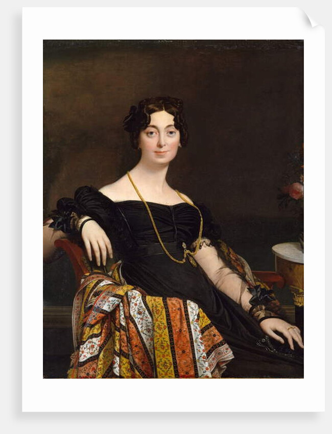 Madame Jacques-Louis Leblanc, 1823 by Jean Auguste Dominique Ingres