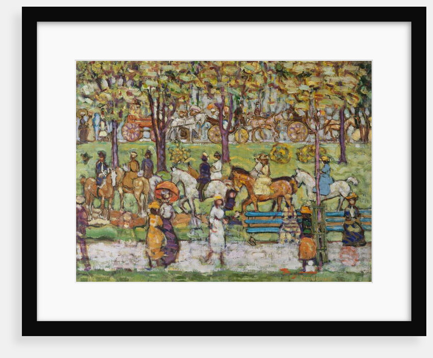 Central Park, c.1914-15 by Maurice Brazil Prendergast