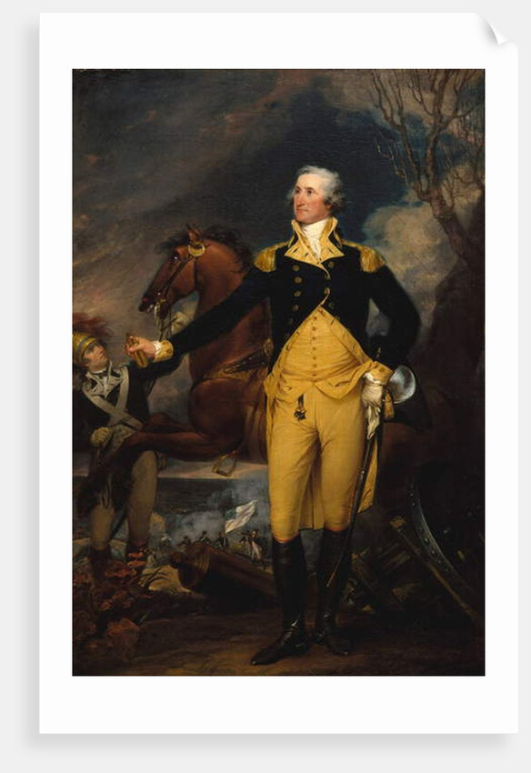 George Washington before the Battle of Trenton, c.1792–94 by John Trumbull
