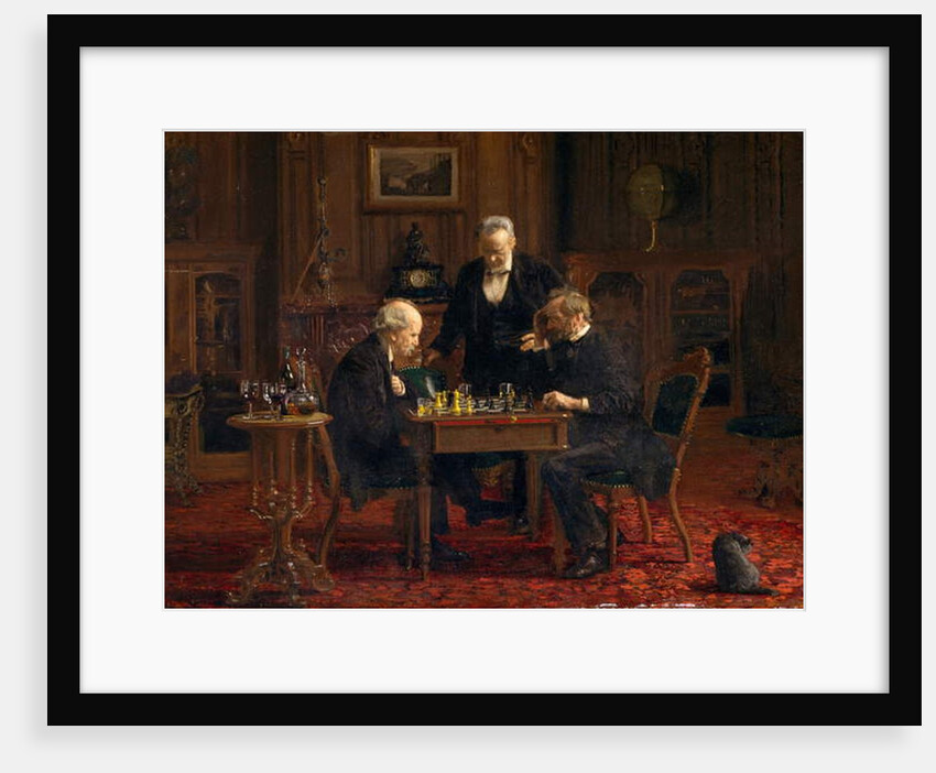 The Chess Players, 1876 by Thomas Cowperthwait Eakins