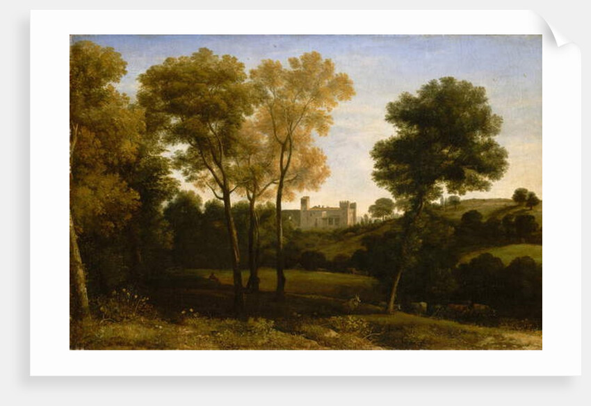 View of La Crescenza, 1648-50 by Claude Lorrain