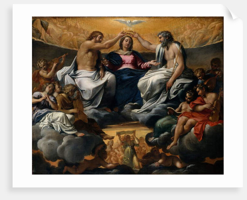 The Coronation of the Virgin, c.1595 by Annibale Carracci