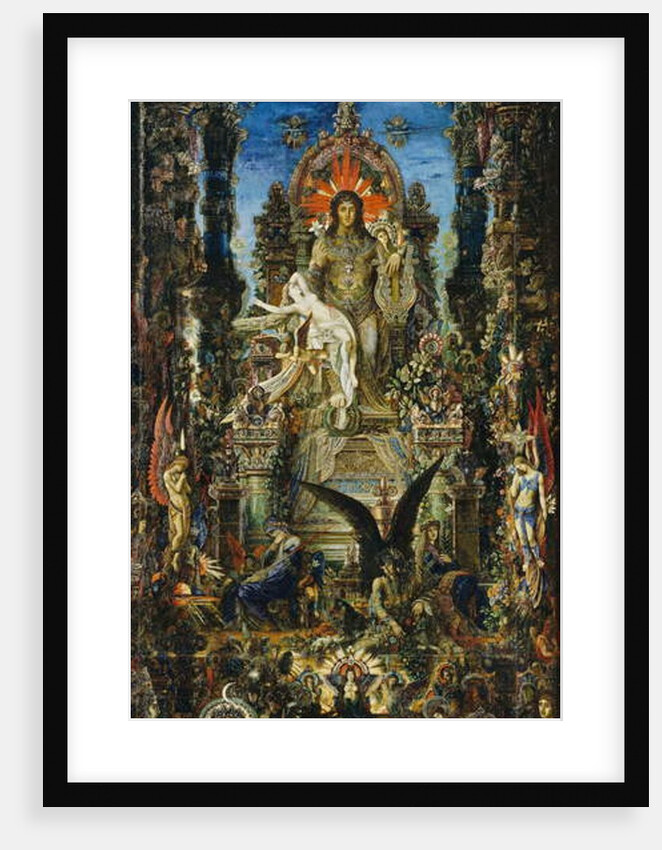 Jupiter and Semele, 1894-95 by Gustave Moreau