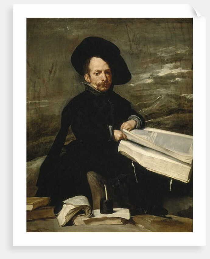 Portrait of the jester Diego de Acedo, called 'el Primo', 1644 by Diego Rodriguez de Silva y Velazquez