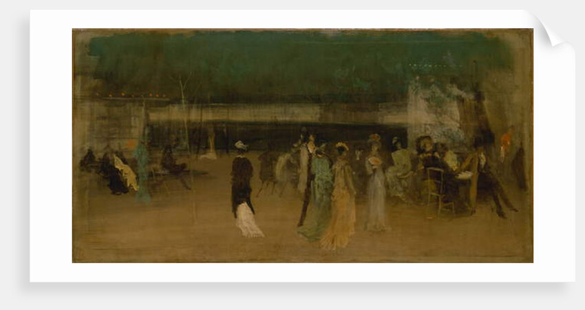 Cremorne Gardens, No. 2, c.1870-80 by James Abbott McNeill Whistler
