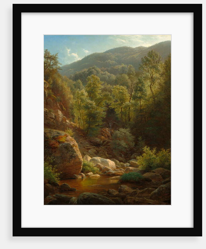 Scene in the Catskills, 1858 by Paul Weber