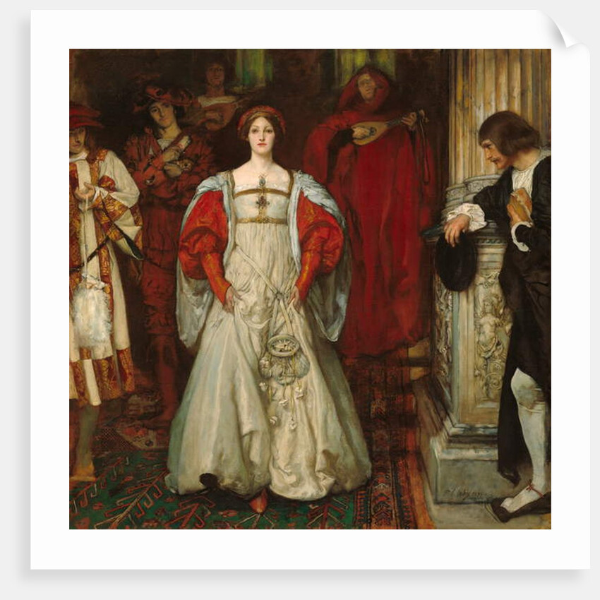 Who Is Sylvia? What Is She, That All the Swains Commend Her?, c.1896-99 by Edwin Austin Abbey