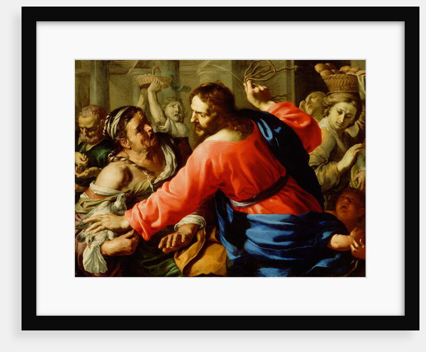 Christ Cleansing the Temple, c.1655 by Bernardino Mei