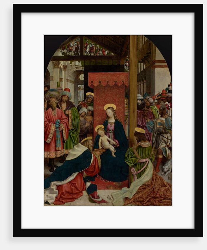 Adoration of the Magi, c.1520 by Defendente Ferrari