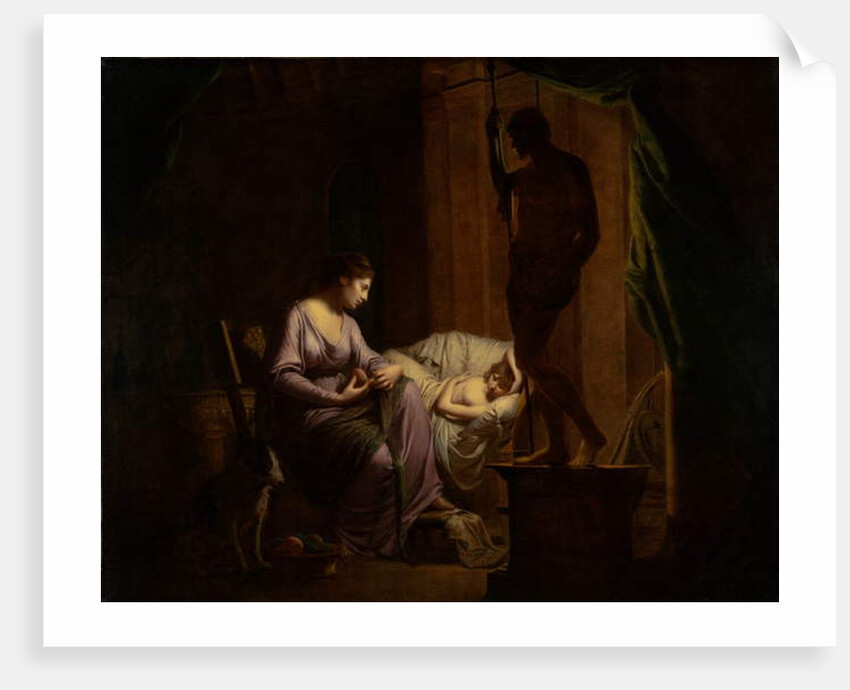 Penelope Unraveling Her Web, 1783-4 by Joseph Wright of Derby