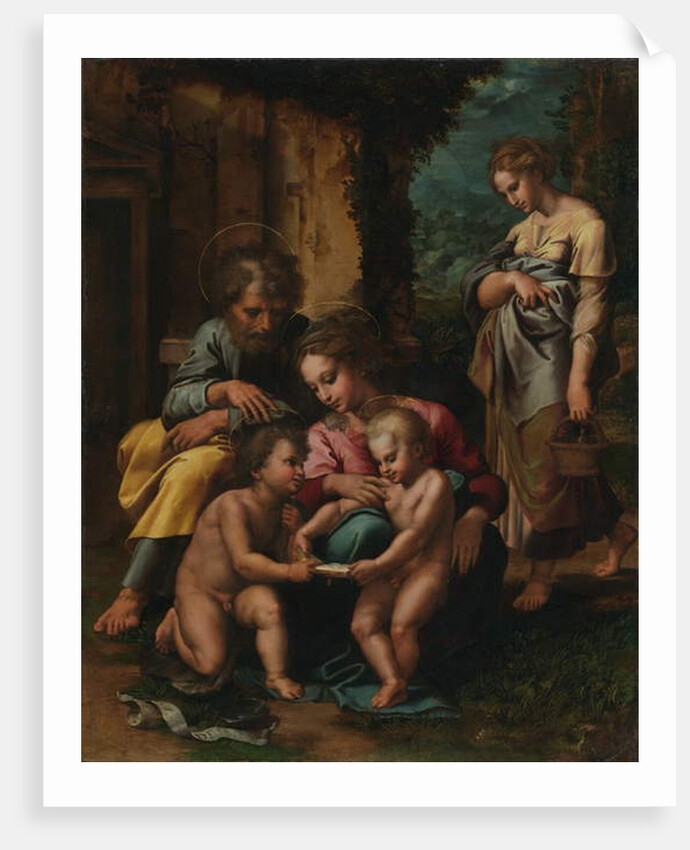 The Holy Family, c.1520-23 by Giulio Romano