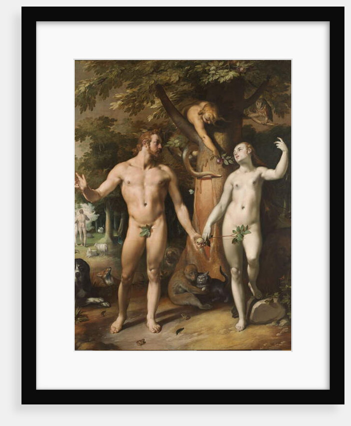 The Fall of Man, 1592 by Cornelis Cornelisz. van Haarlem