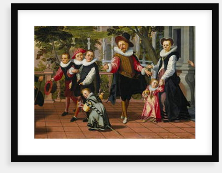 Rich Children, Poor Parents, 1599 by Aert Pietersz.