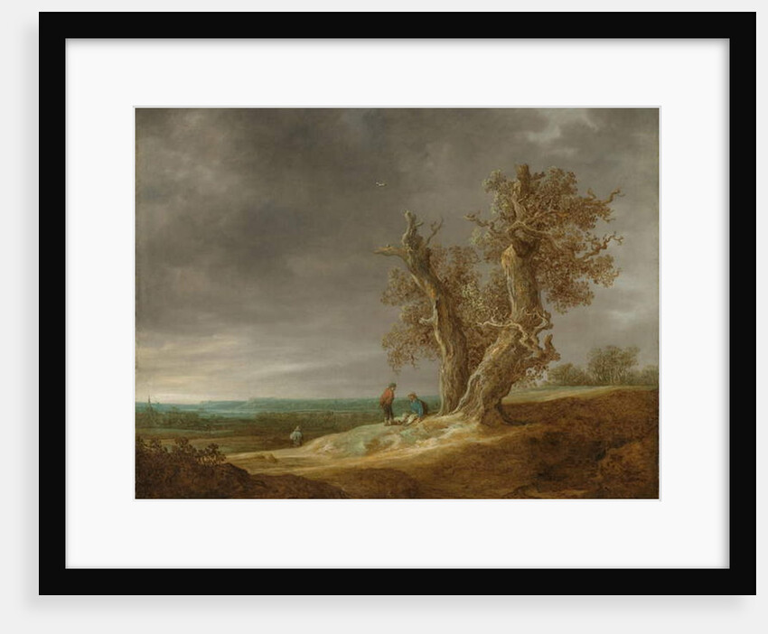 Landscape with Two Oaks, 1641 by Jan Josephsz van Goyen