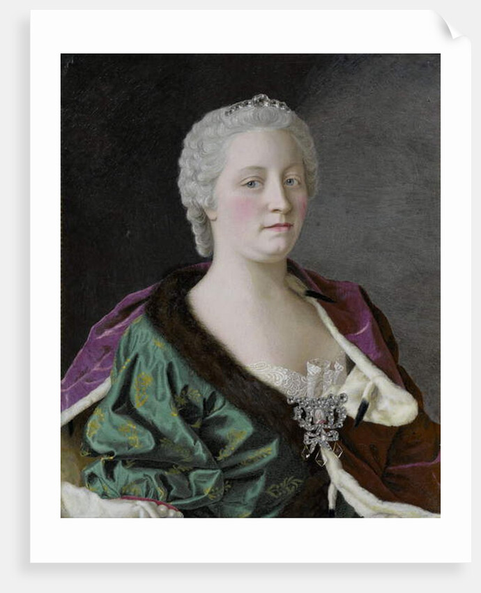 Maria Theresa Empress of Austria, Queen of Hungary and Bohemia, 1747 by Jean-Etienne Liotard