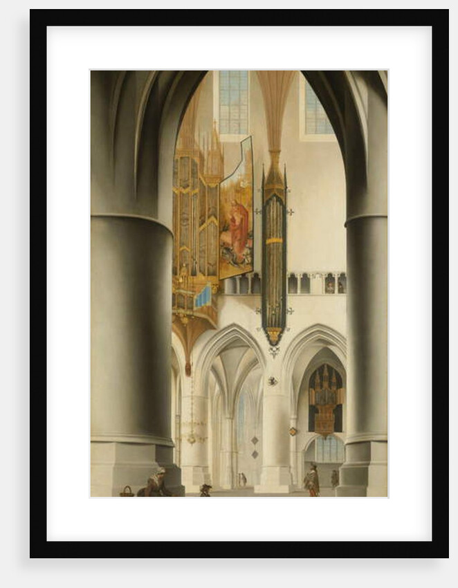 Interior of the Church of St Bavo in Haarlem, 1636 by Pieter Jansz Saenredam