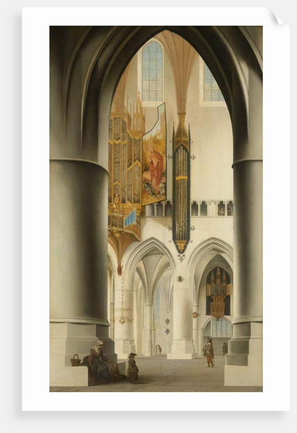 Interior of the Church of St Bavo in Haarlem, 1636 by Pieter Jansz Saenredam