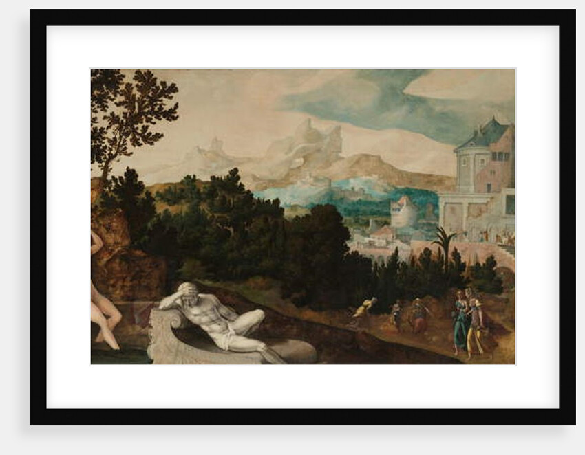 Landscape with Bathsheba, c. 1540-45 by Jan van Scorel