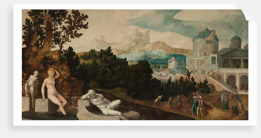 Landscape with Bathsheba, c. 1540-45 by Jan van Scorel