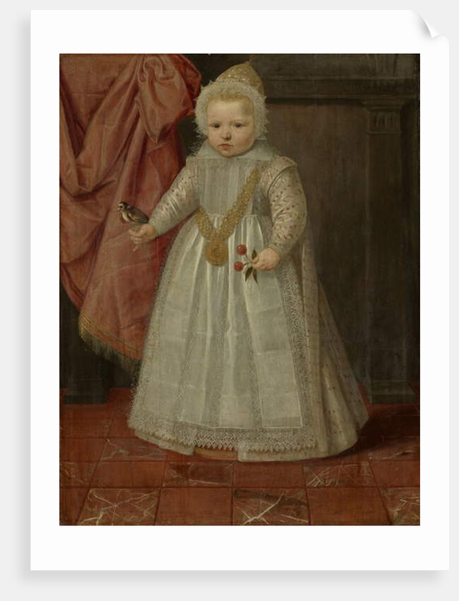 Portrait of a Boy, possibly Louis of Nassau, 1604 by Netherlandish School