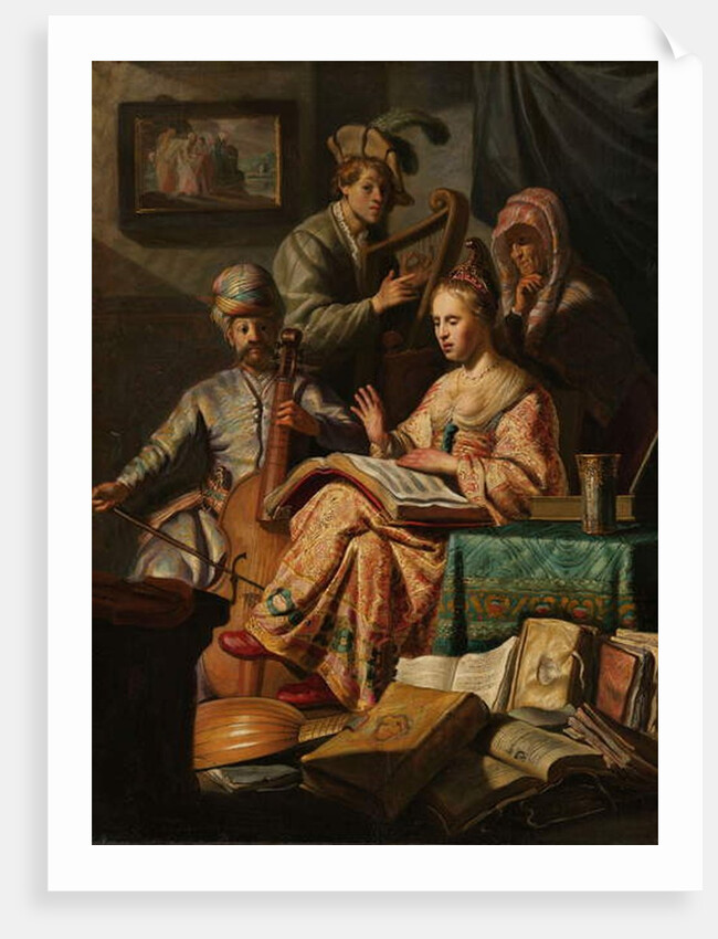Musical Company, 1626 by Rembrandt Harmensz. van Rijn
