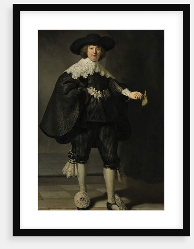 Portrait of Marten Soolmans, 1634 by Rembrandt Harmensz. van Rijn
