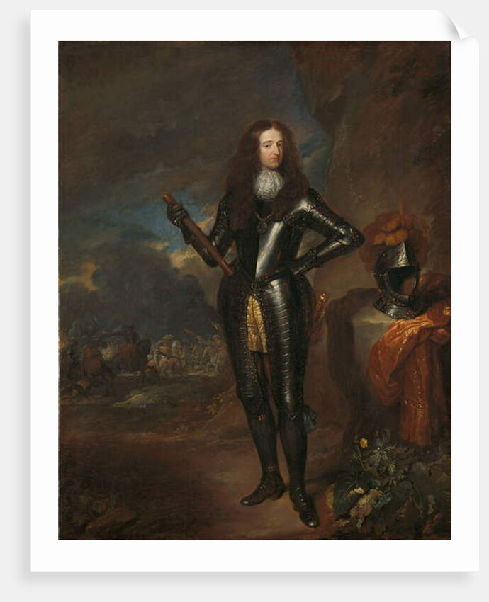 Portrait of William III, Prince of Orange and Stadtholder, c.1680-84 by Caspar Netscher
