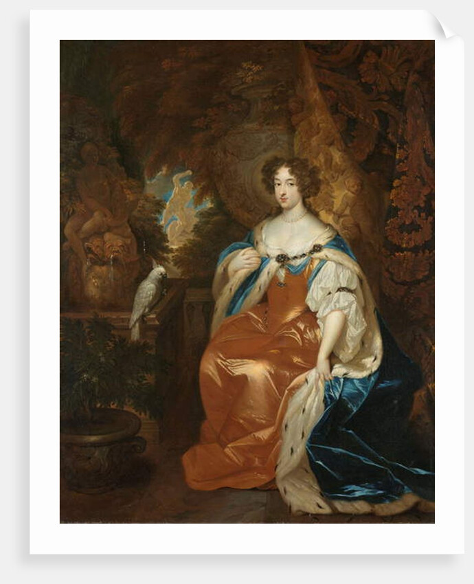 Portrait of Mary Stuart, Wife of Prince William III, c. 1683 by Caspar Netscher