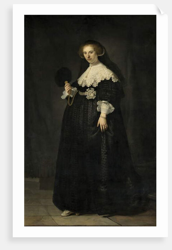 Portrait of Oopjen Coppit, 1634 by Rembrandt Harmensz. van Rijn