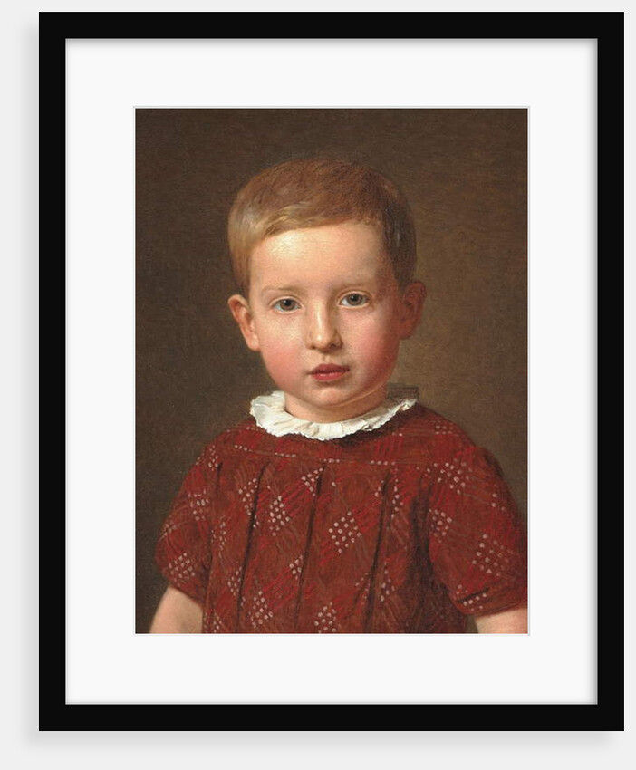 Johan Jacob Krohn as a child, 1846 by Christen Schjellerup Kobke