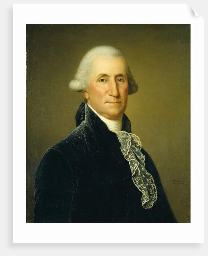 George Washington, 1795 by Adolf Ulrich Wertmuller