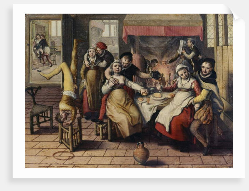 Brothel, 1562 by Joachim Beuckelaer or Bueckelaer