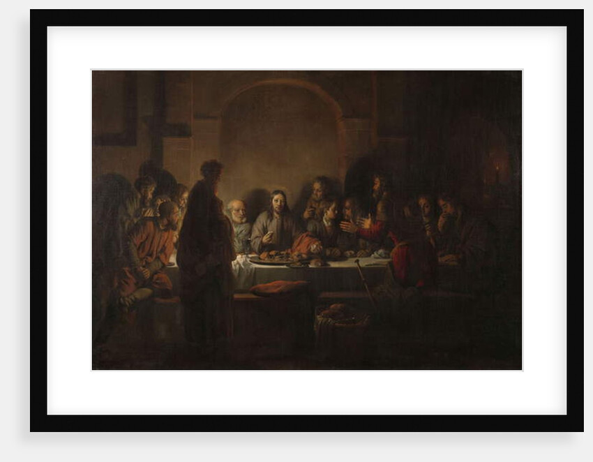 The Last Supper, 1664 by Gerbrandt van den Eeckhout