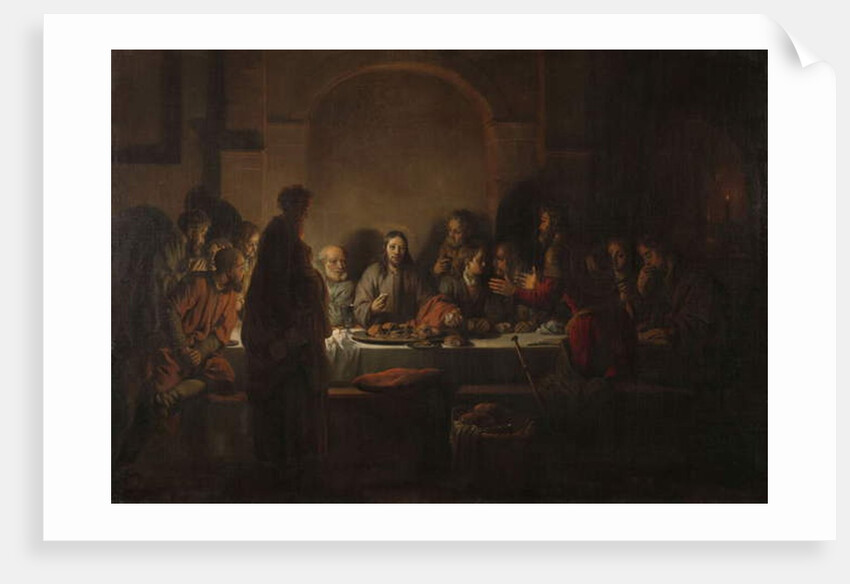 The Last Supper, 1664 by Gerbrandt van den Eeckhout