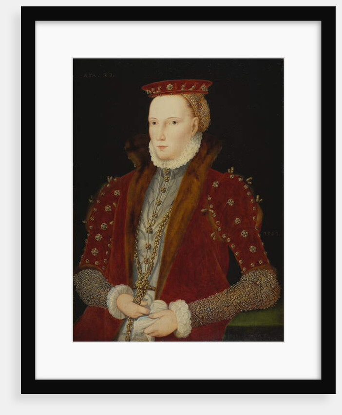 Portrait of a Lady, thought to be Queen Elizabeth I, 1563 by Unknown Artist