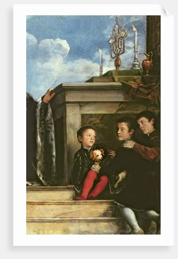 The Vendramin Family, 1543-47 by Titian (c.1488-1576)