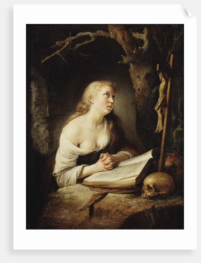 The Penitent Magdalen, c.1650-65 by Gerrit or Gerard Dou