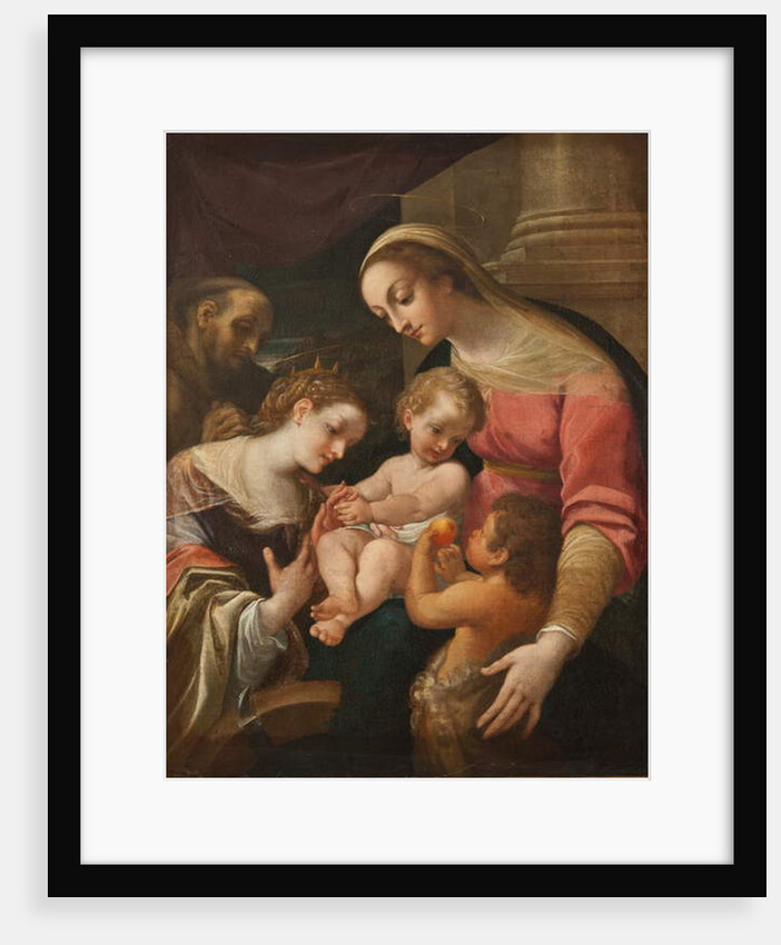 The Mystic Marriage of St Catherine, c.1600-30 by Lodovico Carracci
