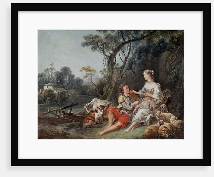 Pense-t-il aux raisins?, 1747 by Francois Boucher